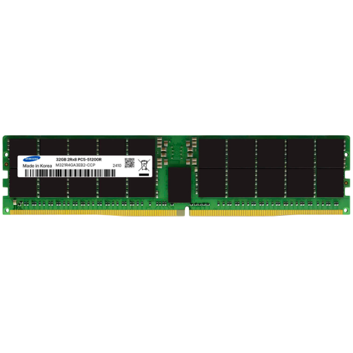 Image 1 for SAMSUNG 32GB DDR5 6400MHz CL52 ECC RDIMM 2Rx8