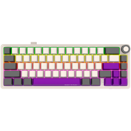 Image 1 for LORGAR KBP70MW, Wireless 65% Mechanical Gaming Keyboard Pro, Beige, EN layout