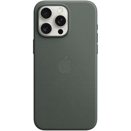 Image 1 for Out of Box iPhone 15 Pro Max FineWoven Case with MagSafe - Evergreen,Model A3135