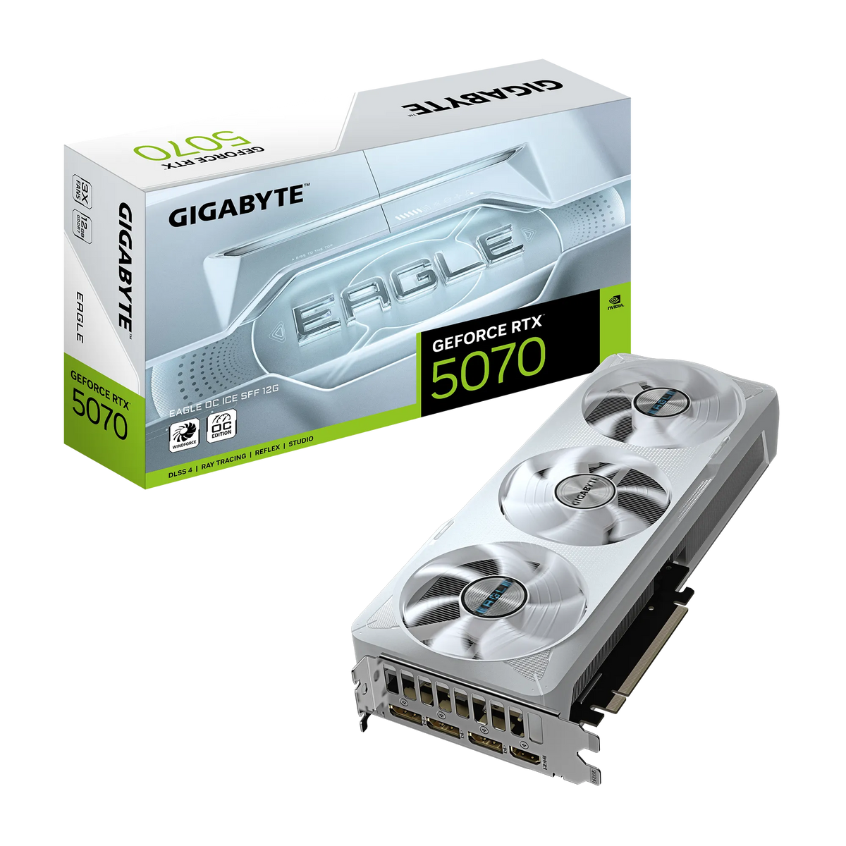 Image 3 for GIGABYTE GeForce RTX 5070 EAGLE OC ICE - 12GB GDDR7
