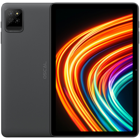 Image 1 for OSCAL Pad 30 WiFi Tablet, 10.1'' HD+ IPS 800*1280 60Hz, Quad-core T310 up to 2.0GHz, 4GB/128GB, Camera: Rear 8MP, Front 5MP, Dual Band WiFi 5, BT5.0, 6600mAh Battery, Android 15,Grey