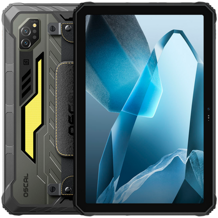 Image 1 for OSCAL Rugged Tab Spider 10 LTE 11-inch FHD IPS 1920x1200 120Hz Octa-core G81 up to 2.0 GHz RAM 8GB ROM 256GB Cam Rear 16+20MP night vision Front 13MP 4G LTE WiFi5 BT 5.0 Battery 22000mAh GPS & IP68/IP69K/MIL-STD-810H Android 15 Black