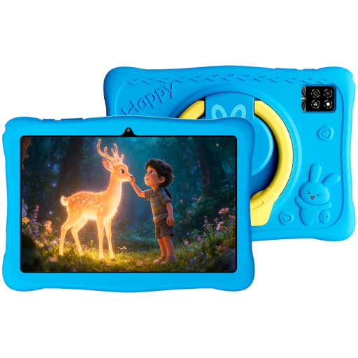 Image 1 for OSCAL KIDO 2 WiFi 10.1-inch HD IPS 800x1280 Quad-core T310 up to 2.0 GHz RAM 4GB ROM 64GB Cam Rear 8MP Front 5MP WiFi5 BT 5.0 Battery 6600mAh Android 16 Bunny Blue