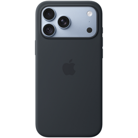 Image 1 for iPhone 18 Pro Max Silicone Case with MagSafe - Navy Blue, Model A3702