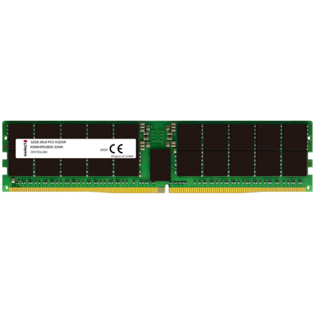 Image 1 for KINGSTON 32GB 6400MT/s DDR5 ECC Reg CL52 DIMM 2Rx8 Micron H