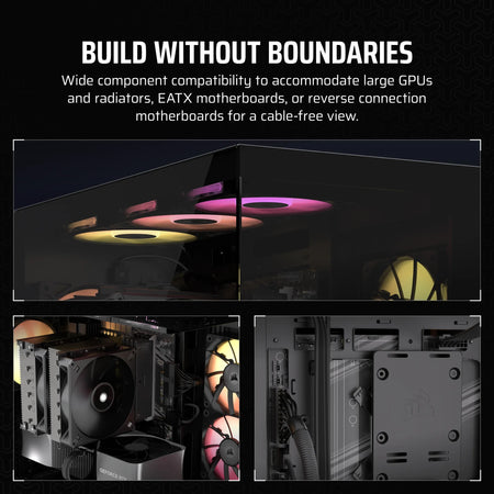 Image 3 for Corsair 3500X RGB Mid-Tower Black PC Case