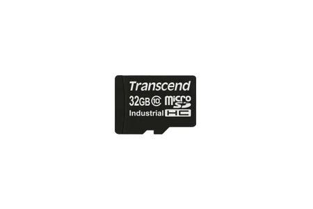 Image 1 for Transcend 32GB Industrial MicroSDHC Class 10 Card