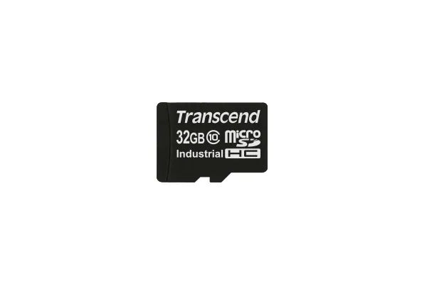 Image 1 for Transcend 32GB Industrial MicroSDHC Class 10 Card