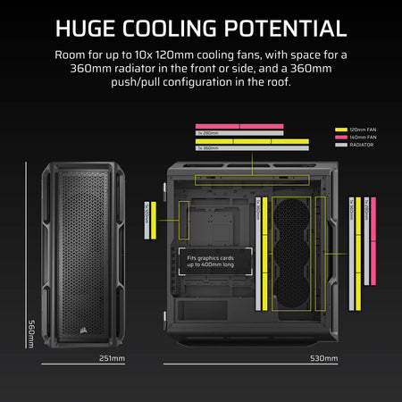 Image 2 for Corsair 5000T Mid-Tower PC Case