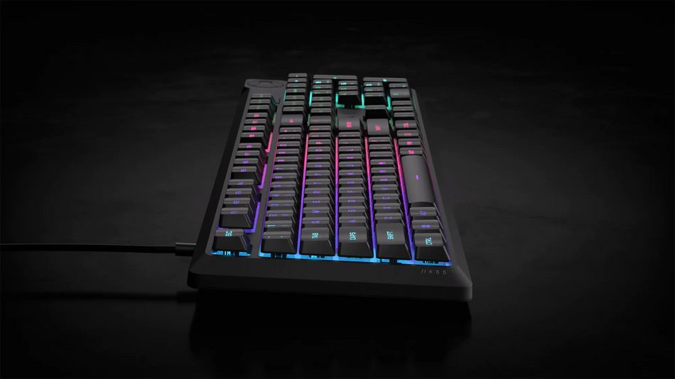 Image 1 for Corsair K55 Core RGB Backlit Gaming Keyboard
