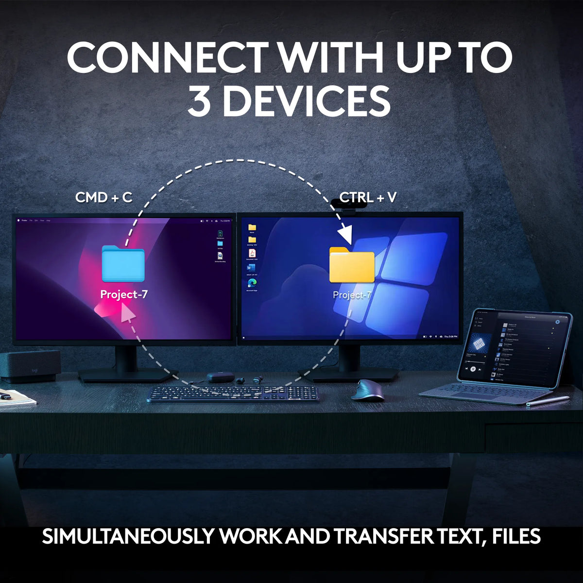 Image 6 for Logitech MX Keys S Performance Combo with MX Master 3S - Graphite