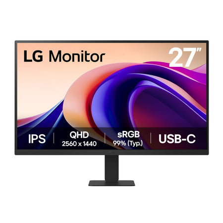 Image 1 for LG UltraFine 27U631A 27-inch QHD IPS Monitor - 100Hz Refresh Rate, USB-C Connectivity