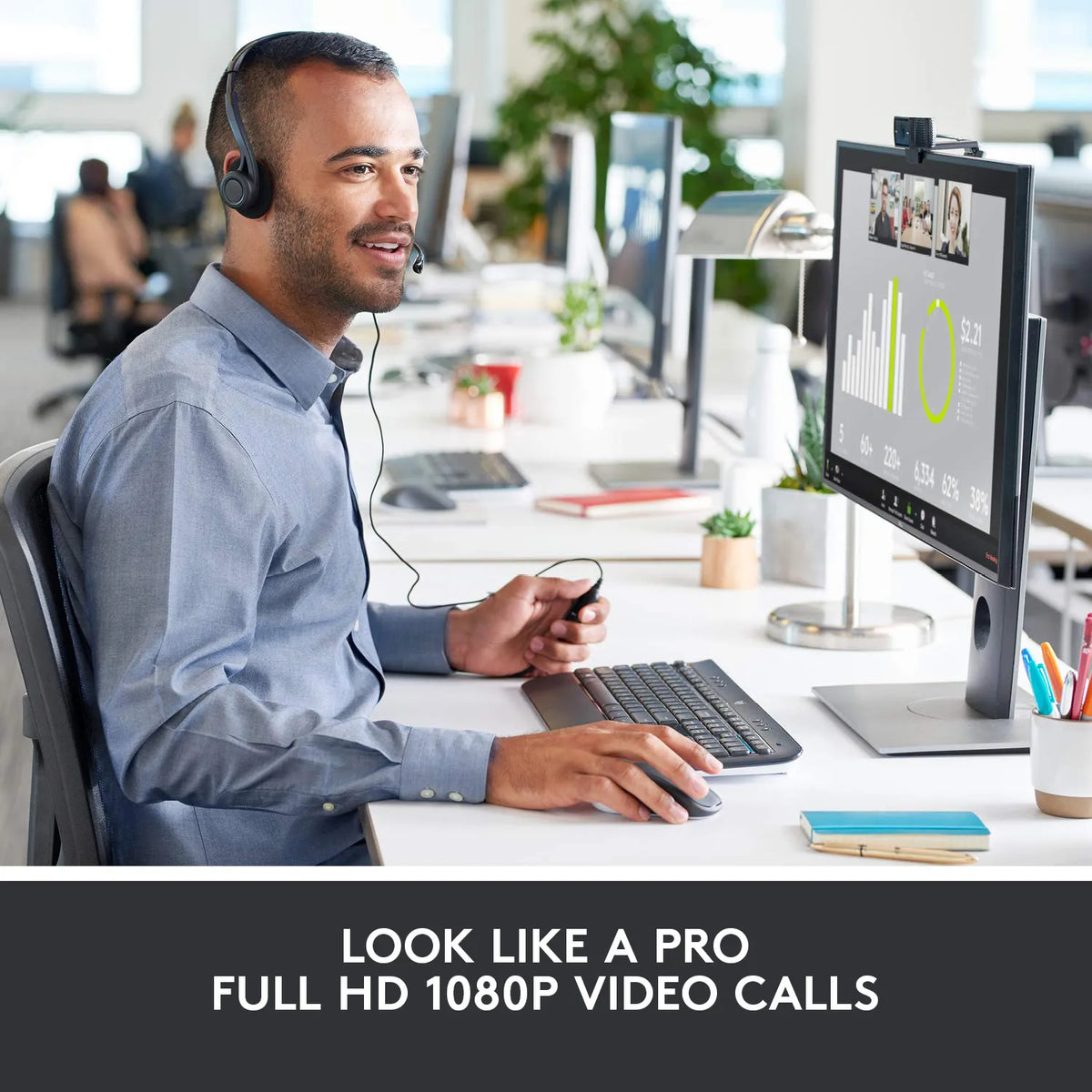 Image 2 for LOGI C920 HD Pro Webcam - Black