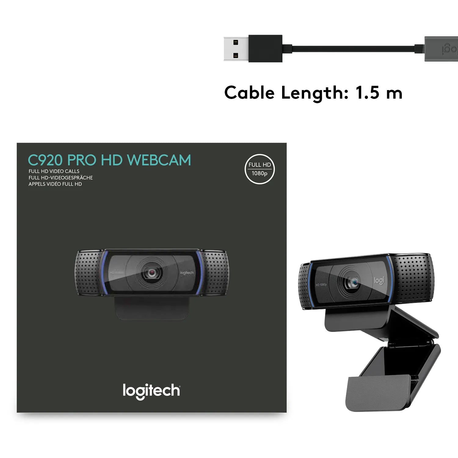 Image 8 for LOGI C920 HD Pro Webcam - Black
