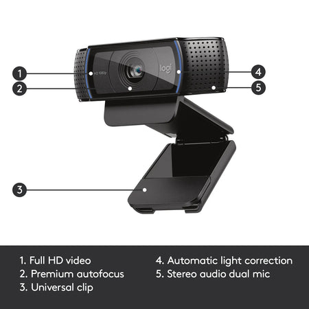 Image 17 for LOGI C920 HD Pro Webcam - Black