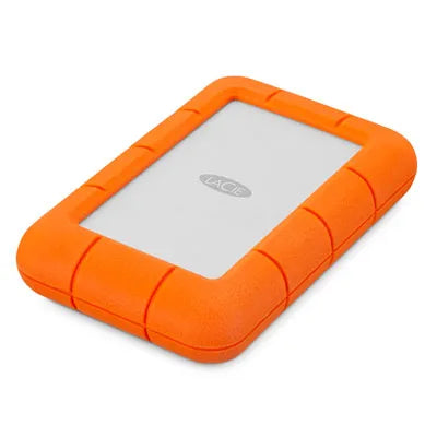 Image 2 for Seagate LaCie Rugged Mini 1TB USB-C External Hard Drive - Drop Crush Rain Resistant