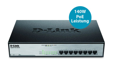 Image 3 for D-Link 8-Port Gigabit PoE Switch
