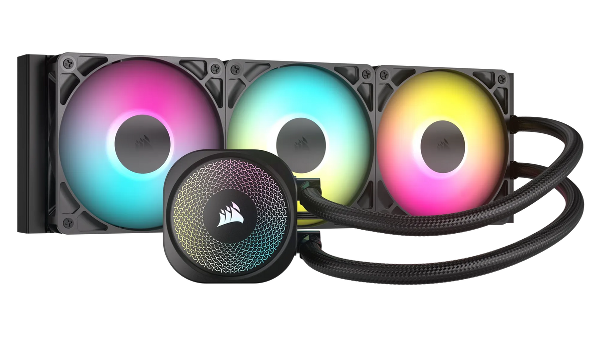 Image 5 for Corsair Nautilus 360 RS ARGB 360mm Liquid CPU Cooler - Black