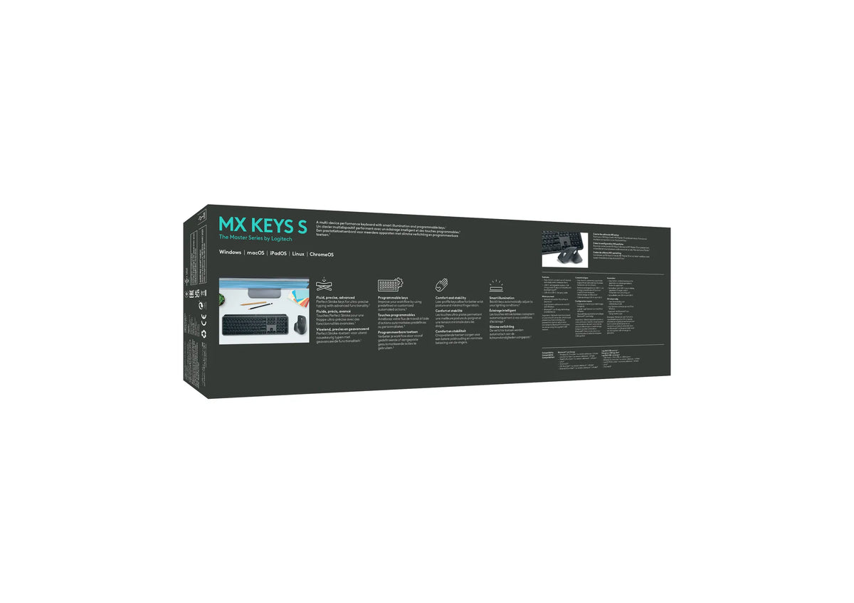 Image 6 for Logitech MX Keys S Keyboard - Graphite