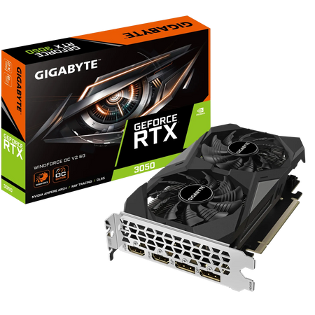 Image 2 for GIGABYTE NVIDIA GeForce RTX 3050 Windforce OC 6GB GDDR6 Graphics Card