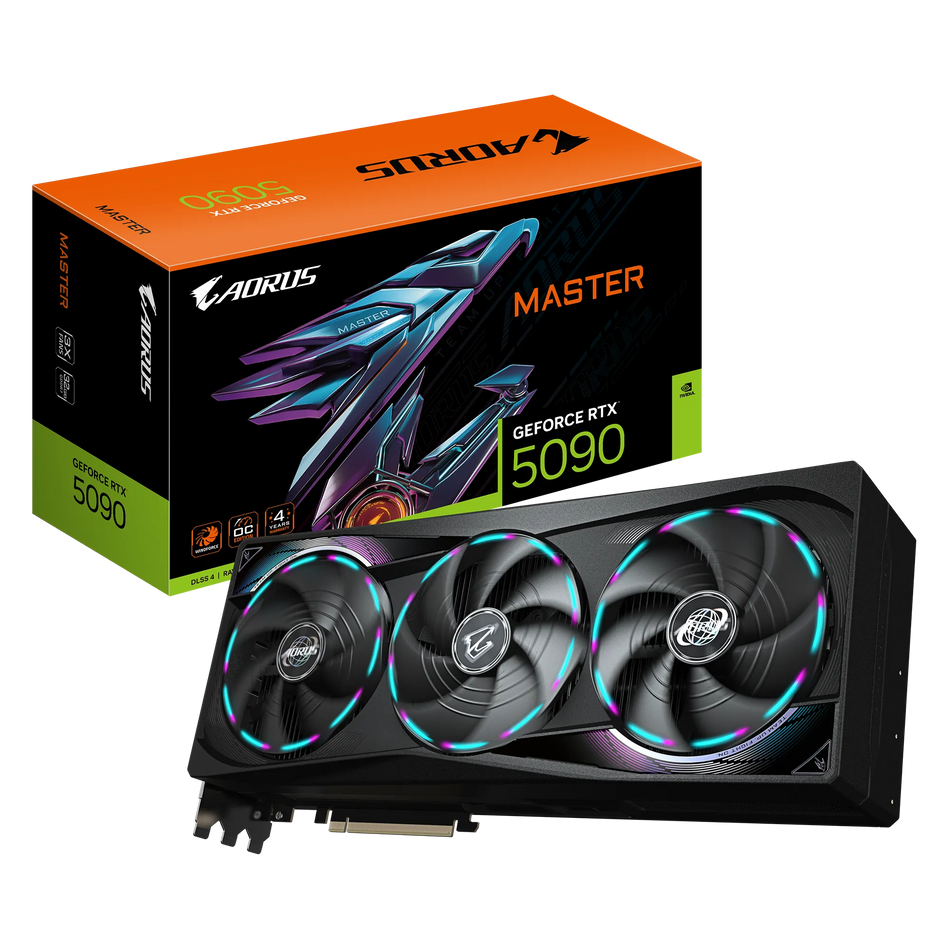 Image 1 for GIGABYTE GeForce RTX 5090 AORUS MASTER - 32GB GDDR7