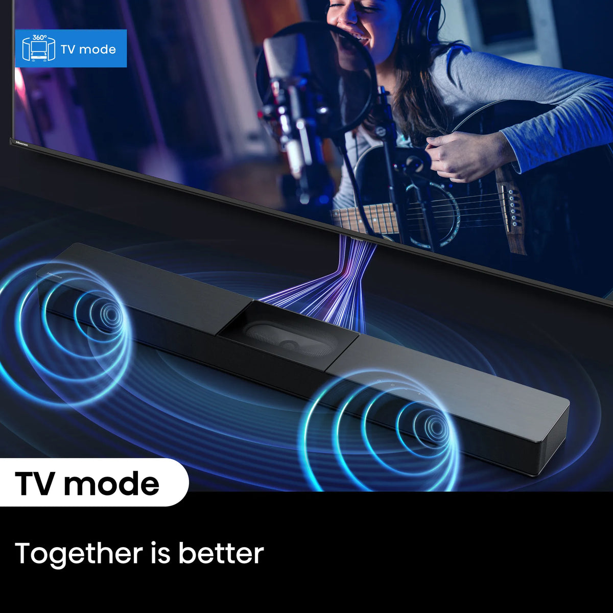 Image 2 for Hisense HS2000 2.1 Channel Soundbar with Built-in Subwoofer