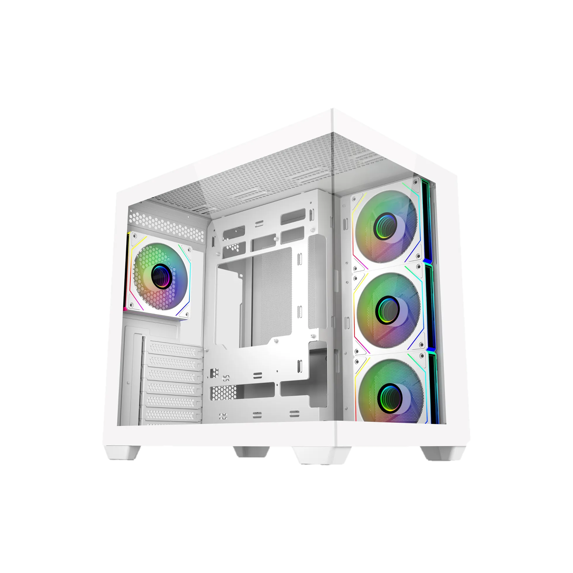 Image 1 for Cooler Master Elite 681 White ATX Mid-Tower Chassis