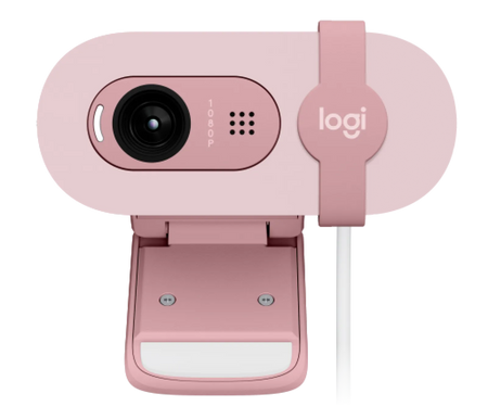 Image 1 for LOGI Brio 100 Full HD Webcam - Rose
