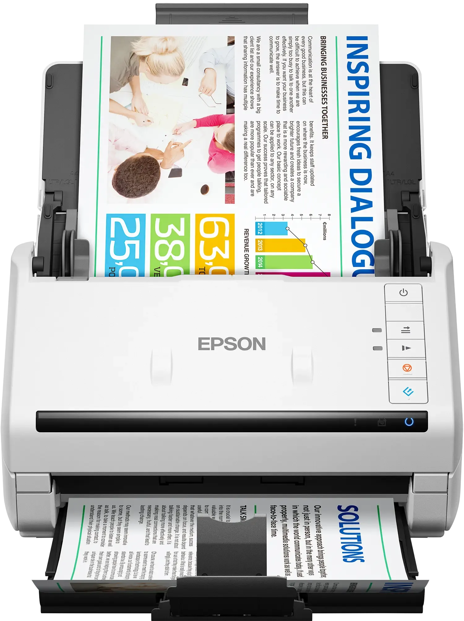 Image 1 for Epson WorkForce DS-770II Sheet-Fed Scanner