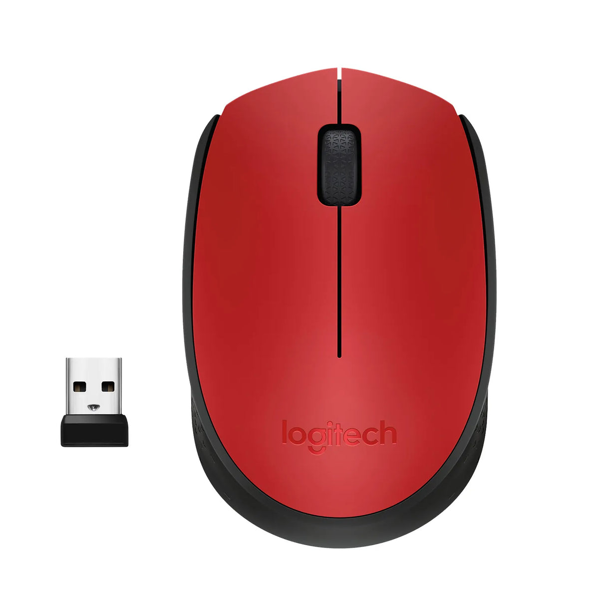 Image 3 for Logitech M171 Wireless Mouse - Red
