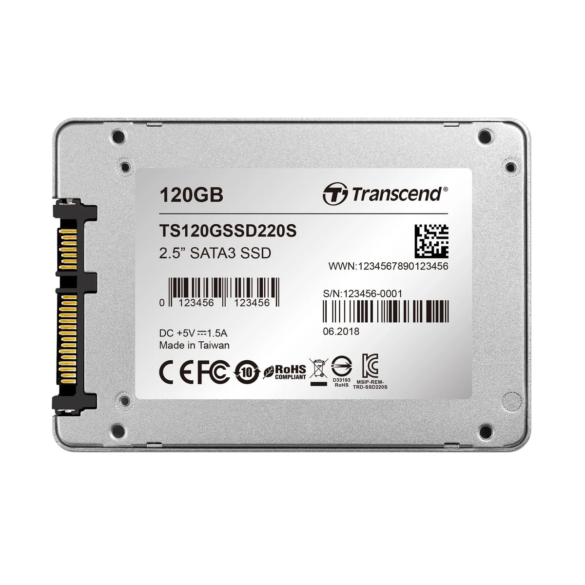 Image 7 for Transcend 120GB 2.5" SATA III SSD