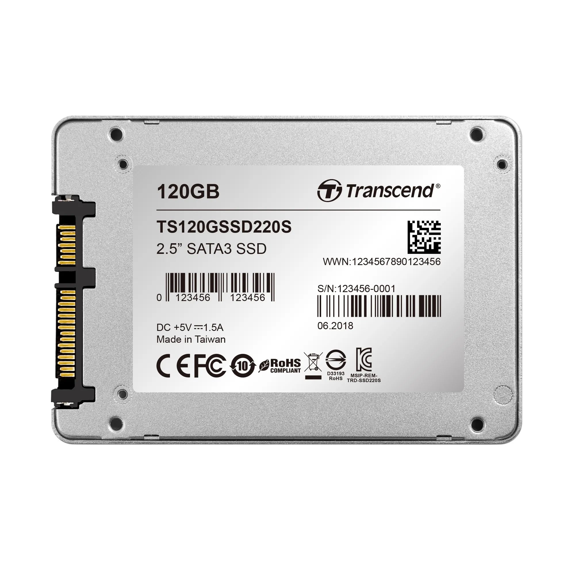 Image 7 for Transcend 120GB 2.5" SATA III SSD