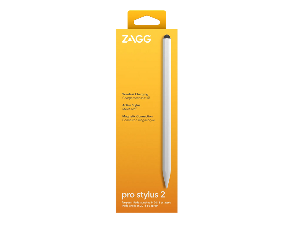 Image 2 for ZAGG-Pro Stylus 2-Universal Stylus-White- Wirelessly charged