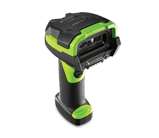 Image 1 for Zebra LI3608-SR Ultra-Rugged Handheld Barcode Scanner Kit - USB, Green, Vibration Motor