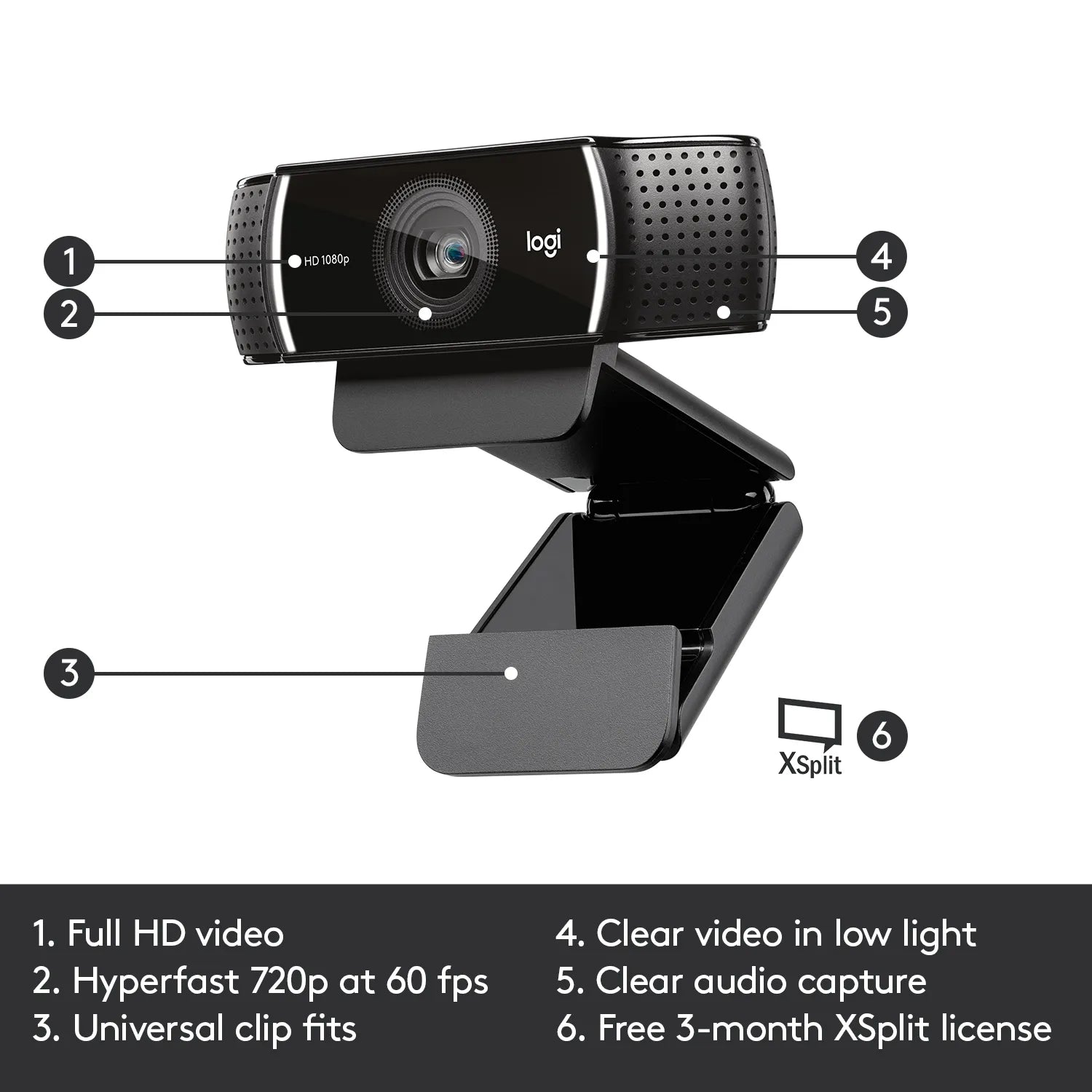 Image 10 for Logitech C922 HD Pro Webcam