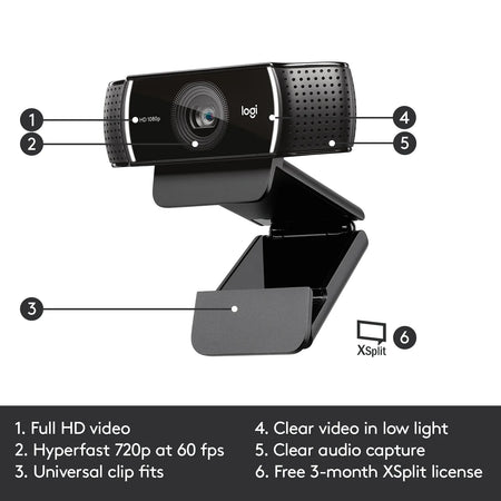 Image 10 for Logitech C922 HD Pro Webcam