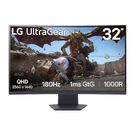 Image 1 for LG UltraGear 32" QHD Curved Gaming Monitor