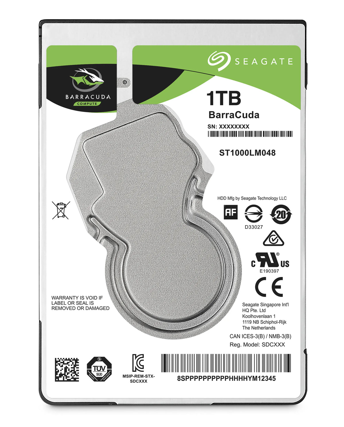 Image 7 for Seagate Barracuda 1TB Internal Laptop Hard Drive