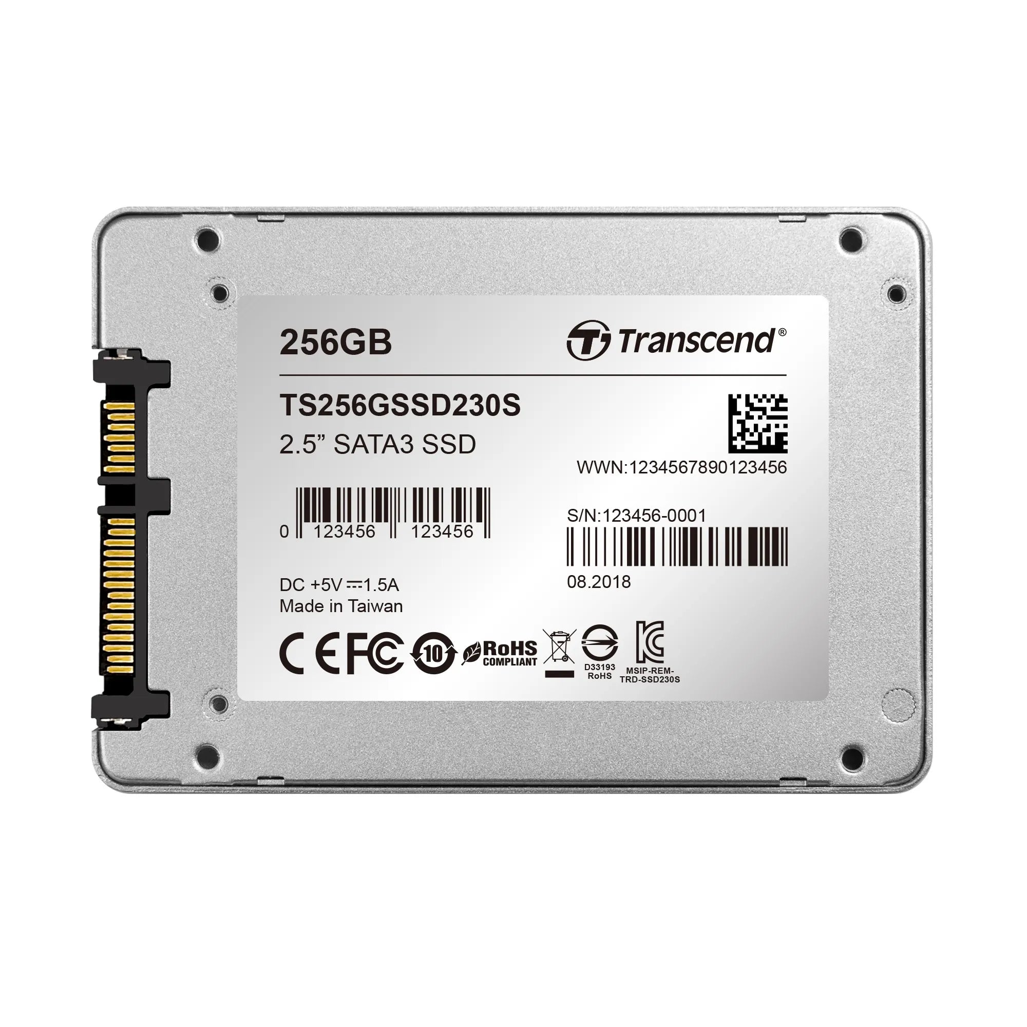 Image 6 for Transcend 256GB SSD230 2.5" SATA SSD