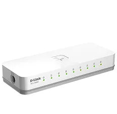 Image 1 for D-Link DES-1008C 8-Port 10/100 Mbps Unmanaged Ethernet Switch