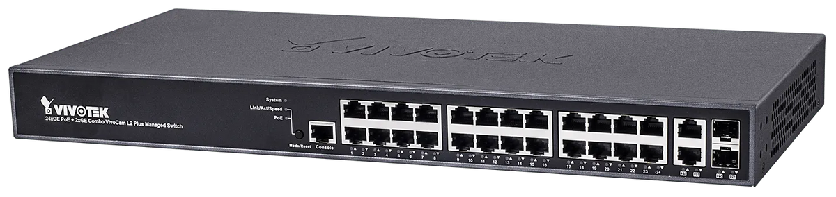 Image 1 for VIVOTEK Managed Websmart Gigabit POE Switch