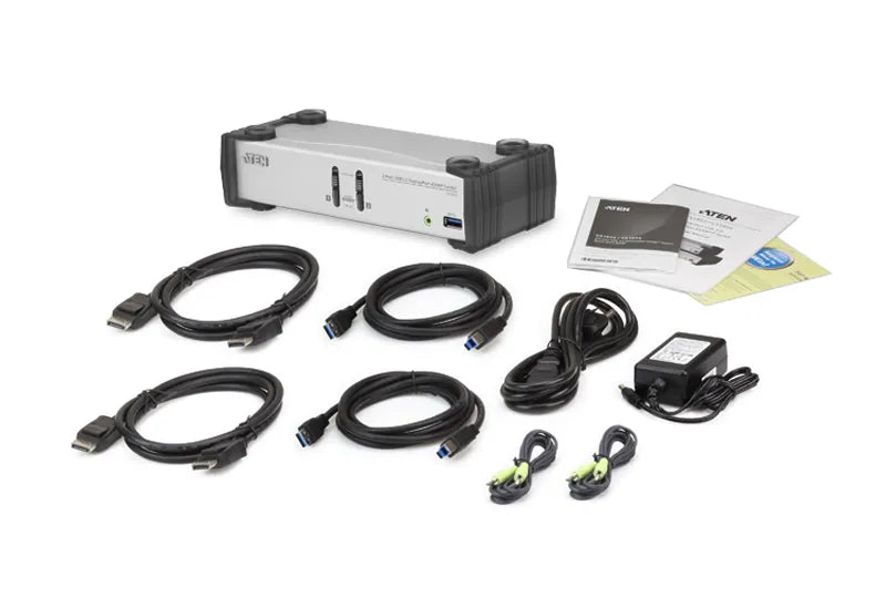 Image 1 for ATEN CS1912 USB 3.0 DisplayPort KVMP Switch