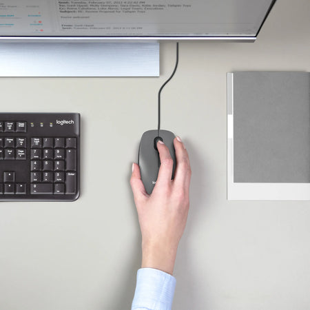 Image 5 for Logitech M100 USB Wired Mouse - Black