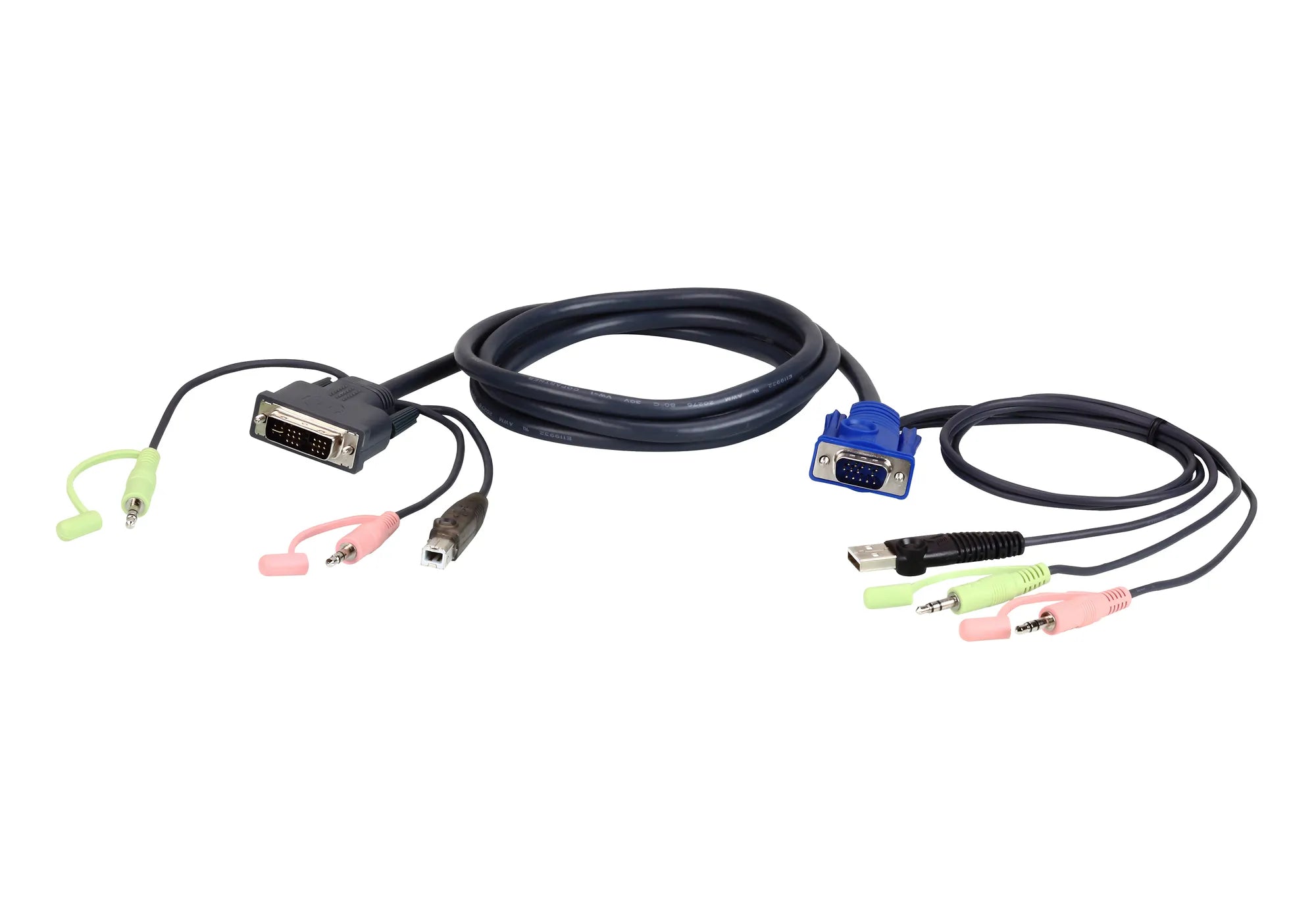 Image 3 for ATEN 3M KVM Cable with USB, VGA, and Audio