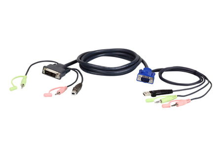 Image 3 for ATEN 3M KVM Cable with USB, VGA, and Audio