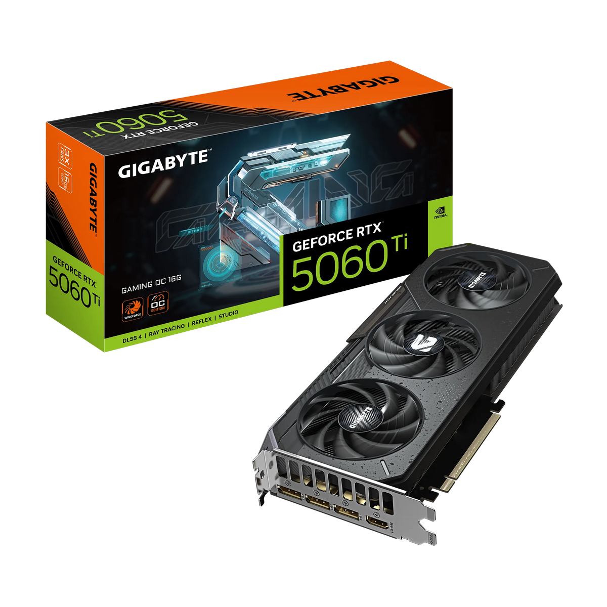 Image 2 for GIGABYTE GeForce RTX 5060 Ti GAMING OC 16GB Graphics Card