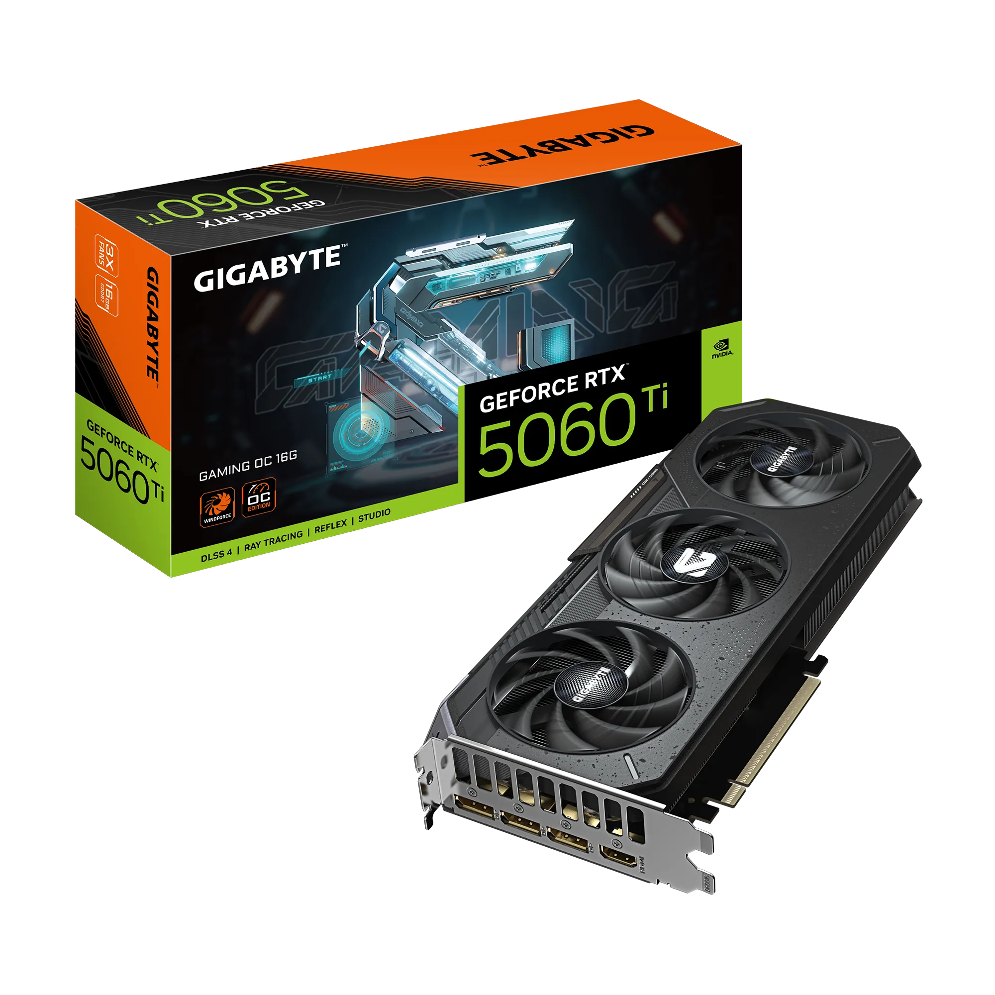 Image 2 for GIGABYTE GeForce RTX 5060 Ti GAMING OC 16GB Graphics Card
