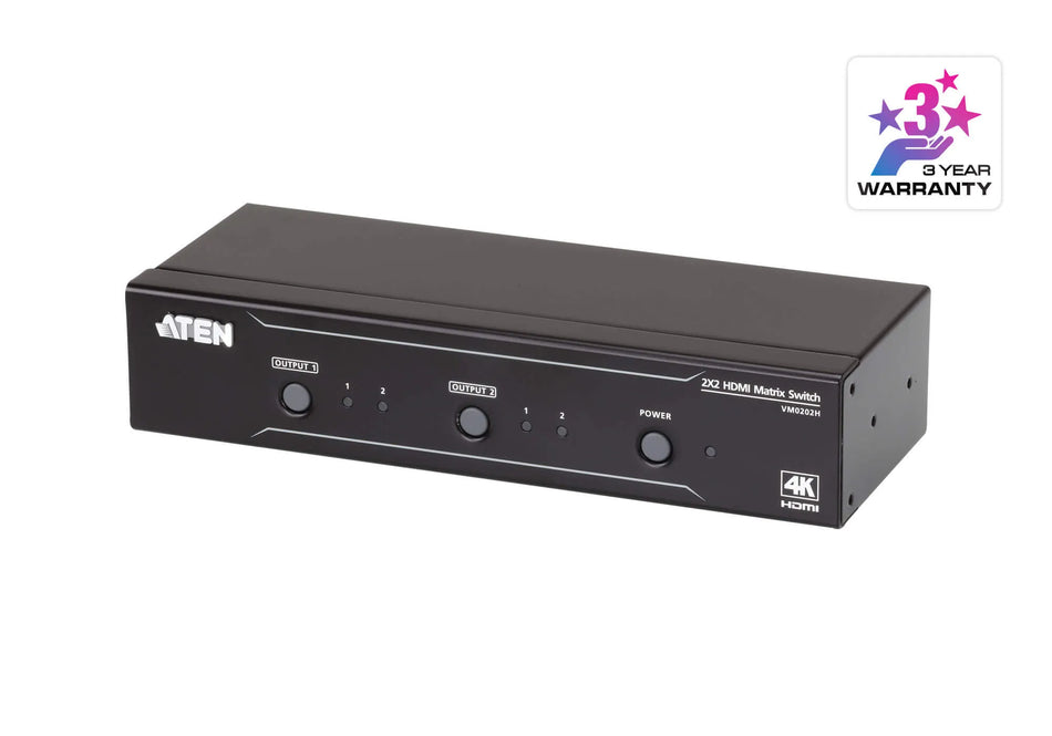 Image 1 for ATEN 2x2 HDMI Matrix Switch