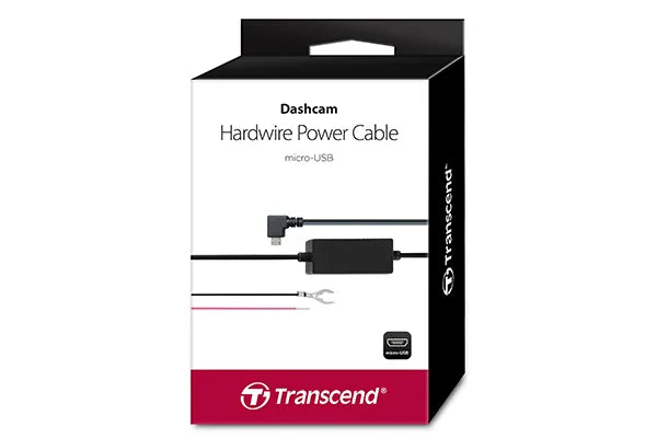 Image 10 for Transcend Micro USB Hardwire Cable for Dash Cams