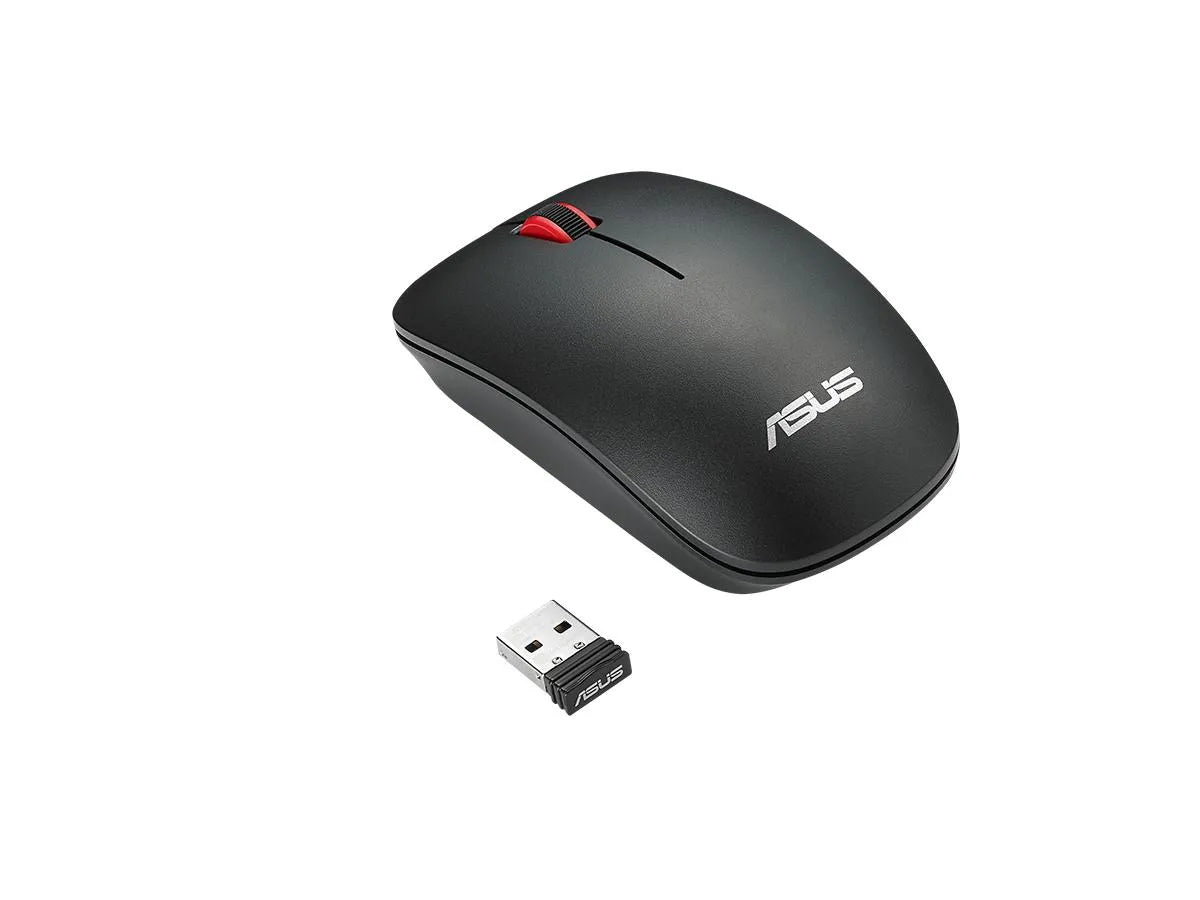 Image 1 for ASUS MouseWT300 mouseWireless RF 2.4 GHzMatt Black_Red1600 DPI